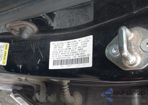 2015 Honda Accord Ex-L from USA, damaged, VIN 1HGCR2F82FA132368
